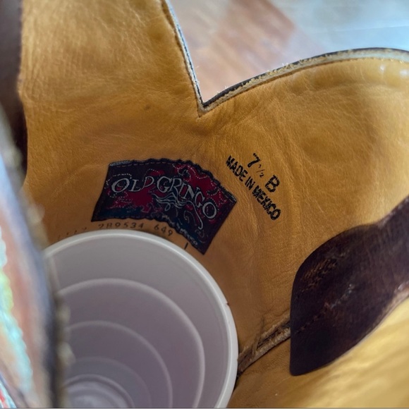 Old gringo boots, size 7.5. - Picture 6 of 7